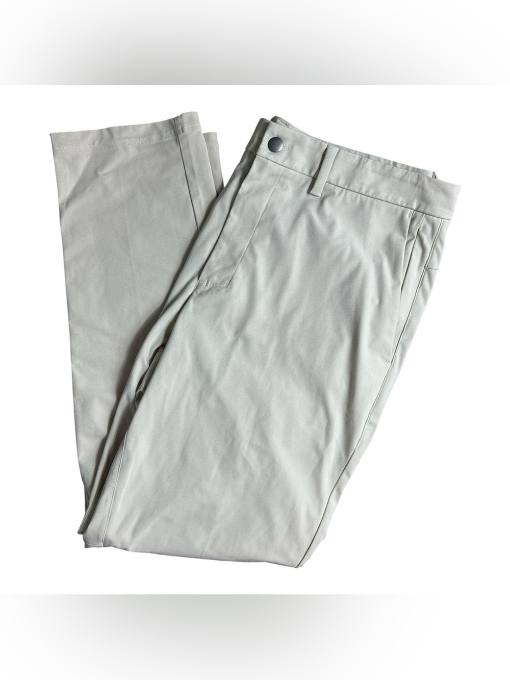 CRZ YOGA Men's Light Gray Chino Pants